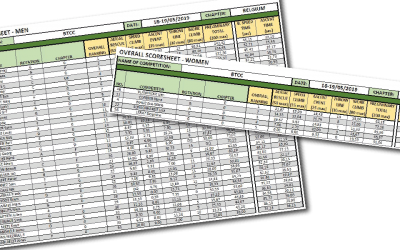 Preliminary overall scoresheet – BTCC 2019 – (F)